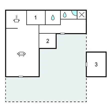 別荘 3 Bedroom Gorgeous In Knebel