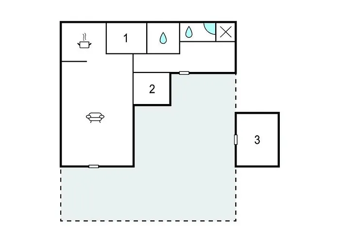 Holiday home 3 Bedroom Gorgeous In Knebel